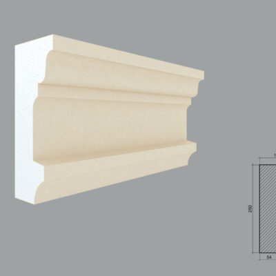Profil pentru capitel de pilastru tip FP702-2M de dimensiuni 250x100x2000mm