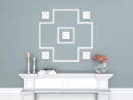 Accent / Ornament decorativ de interior poliuretan FPAD07L dimensiuni 120x120x36mm - imagine 2