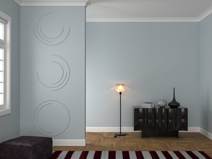 Arcada BR08 din poliuretan ARCBR08-800 de dimensiuni 400x13x800mm - imagine 2