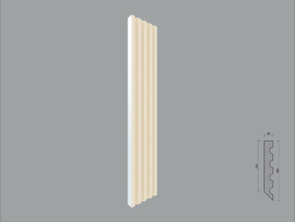 Pilastru de exterior FP502 debitat pe o latura in 45 grade