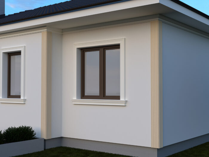 Pilastru de exterior FP503 debitat pe o latura in 45 grade - imagine 3