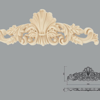 Accent decorativ de exterior FPADE23-1800 dimensiuni 620x135x1800mm