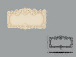 Accent decorativ de exterior FPADE26-1600 dimensiuni 850x90x1600mm