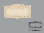 Accent decorativ de exterior FPADE26-1800 dimensiuni 950x110x1800mm