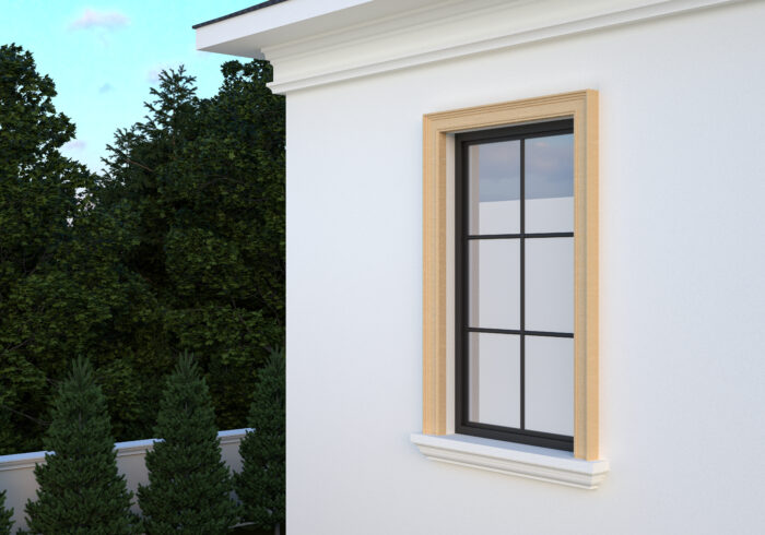 Ancadrament fereastra exterior tip FPC15-2M de dimensiuni 90x70x2000mm - imagine 2