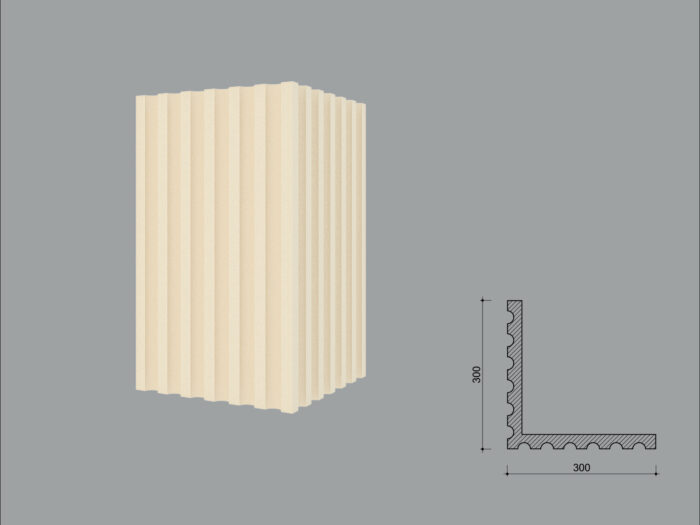 Coltar decorativ de exterior FPCL09 - imagine 1