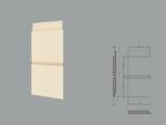 Coltar decorativ de exterior FPCL10 dimensiuni 250/250x30x250mm - imagine 4