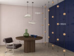 Accent decorativ de interior poliuretan FPAD16 tip sfera D=100 mm dimensiuni 100x100x100mm - imagine 2